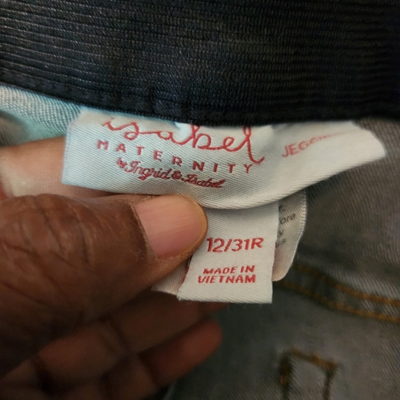 NWT Isabel maternity jean - Picture 5 of 5